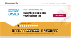 Desktop Screenshot of businessworthy.org